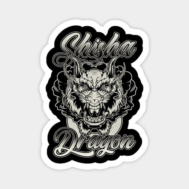 Shisha Dragon 1 Magnet by ShishaDragon