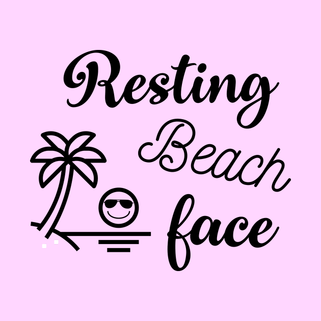 Resting Beach Face by Saytee1