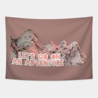 Let's go on an adventure Tapestry