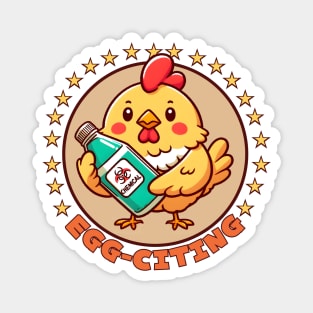 Chemistry chicken Magnet