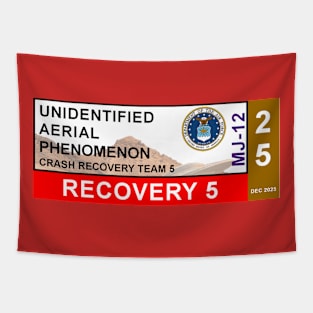 2025 UAP Recovery Team Permit - UFO Roswell Area 51 Tapestry