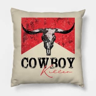 Cowboy Killer Vintage Pillow