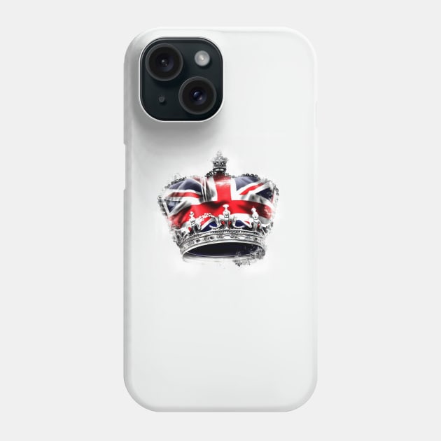 King Charles Coronation Day 6 May 2023 Phone Case by Relaxing Art Shop