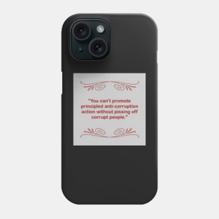 Cross Stitch Impeachment Hearings Quote George Kent Corrupt People Phone Case