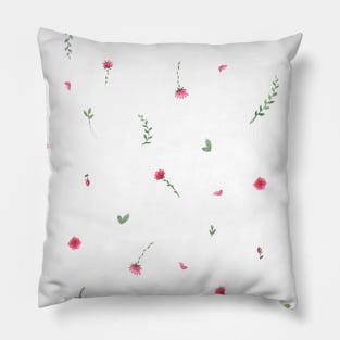 Elegance Seamless pattern with flowers Pillow