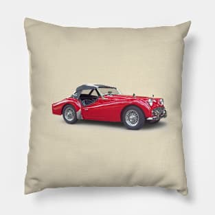 1962 Triumph TR3B Pillow