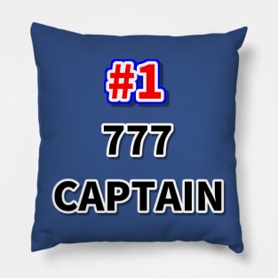 Number one 777 captain Pillow