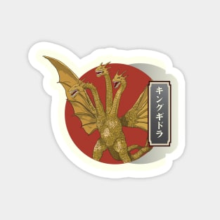 King Ghidorah Magnet