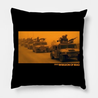 2003 Invasion of Iraq Pillow