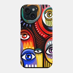 MANY EYES Phone Case