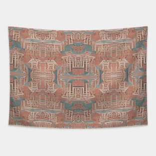 Abstract Geometric Pattern Tapestry