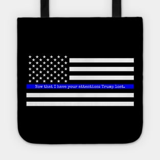 Blue Lives Matter - Trump Lost Tote