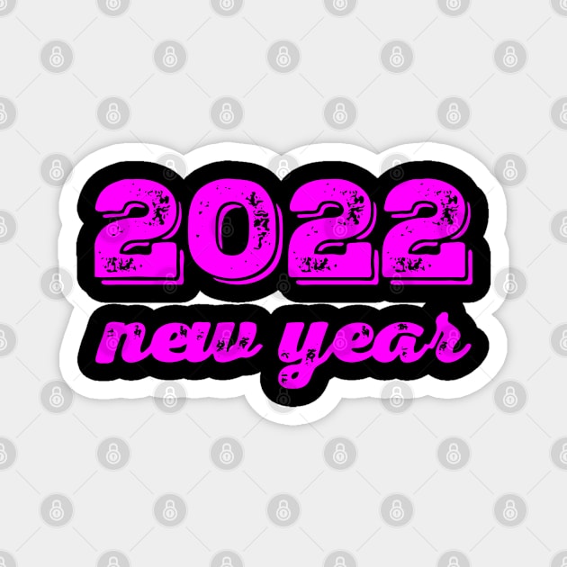 2022 New Year Design Magnet by eliteshirtsandmore