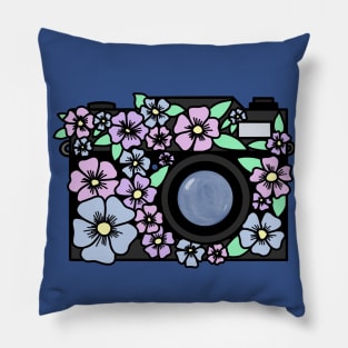 Floral Camera Pillow