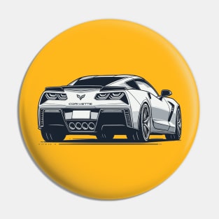 Chevrolet Corvette Pin