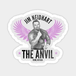 Jim The Anvil T-Shirt Distressed Magnet