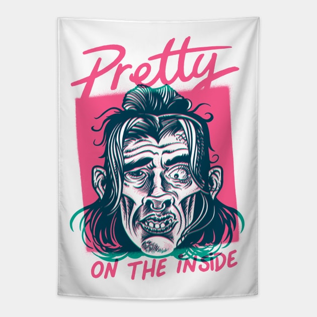 Pretty on the inside Tapestry by GiMETZCO!