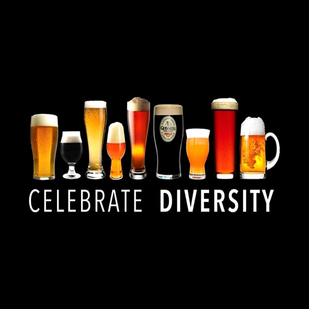 Celebrate Diversity Craft Beer Drinking by KittleAmandass