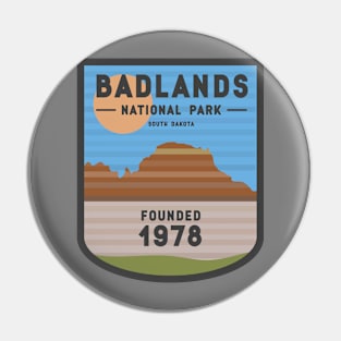 Badlands National Park Pin