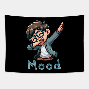 Mood Happy Cute Young Guy Dabbing Tapestry