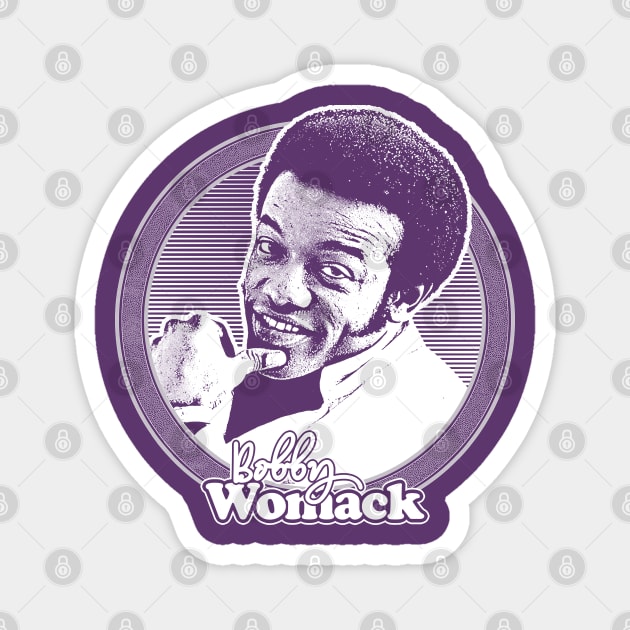 Bobby Womack /// Retro Style Fan Art Design Magnet by DankFutura