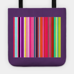 Colored Lines Tote