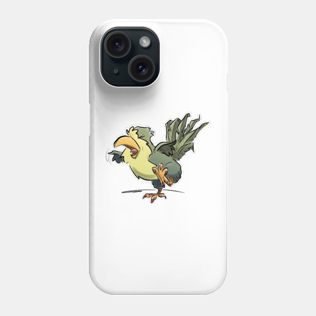 Tantrum Bird Phone Case by Jason's Doodles