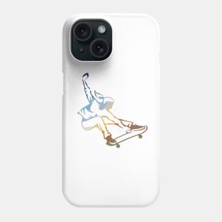 Skater Girl in Vintage Phone Case