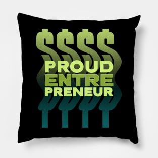 Entrepreneur Money Maker Hustler Get Money Pillow