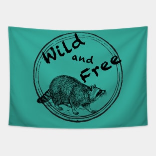 Wild and Free 12 Tapestry