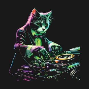 cat dj T-Shirt