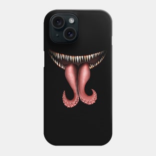 behind a smile Phone Case