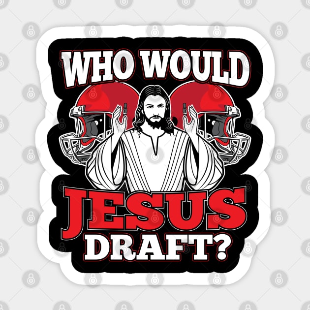 Fantasy Football Funny Jesus Draft Party Gift or T Ankle Socks