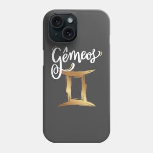 Gemini zodiac Phone Case