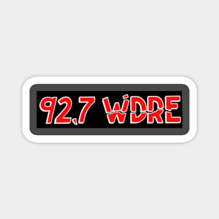 WDRE Throwback Design 1987 - 1992 Magnet