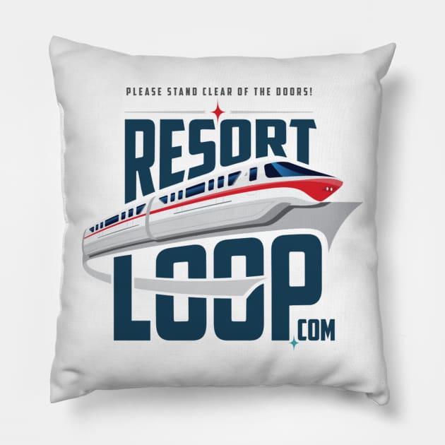 ResortLoop Monorail Pillow by ResortLoop