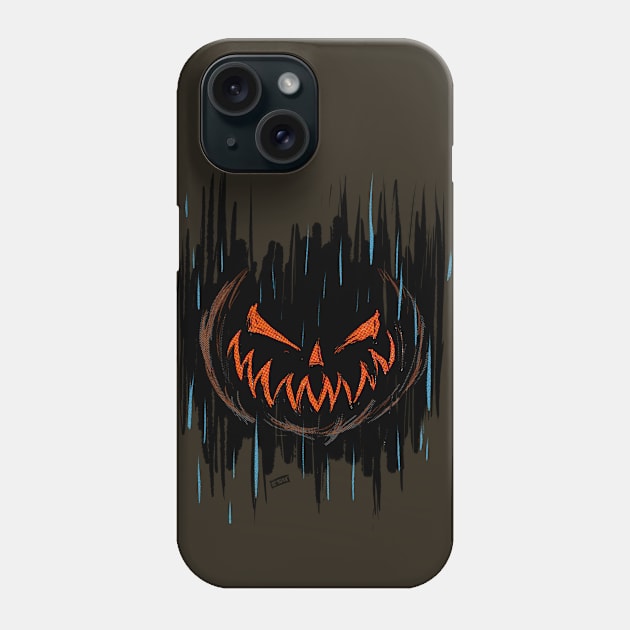 Autumn’s Glowing Eyes Phone Case by Magic Whiskey ART