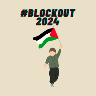 #blockout2024 Blockout Free Palestine All eyes on rafa T-Shirt