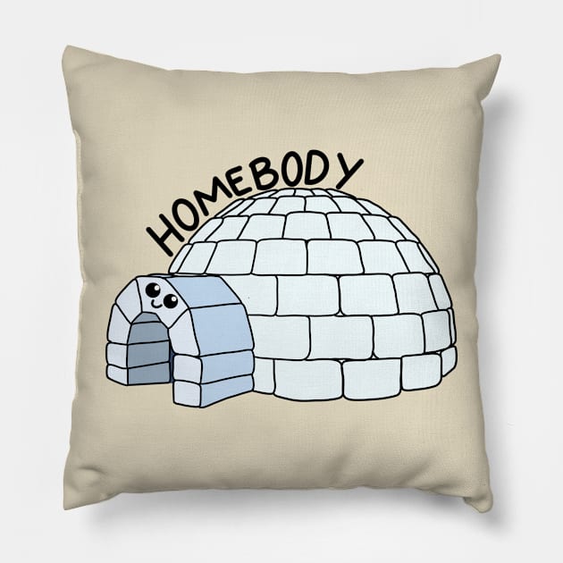 Homebody Pillow by crankycranium