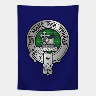 Clan MacDonald Crest & Tartan Tapestry