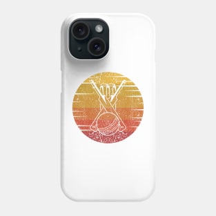 Retro Cricket Art Phone Case