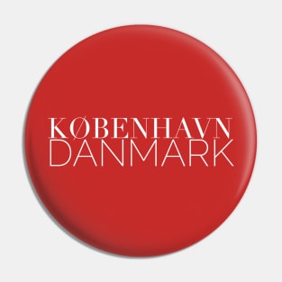 København | Copenhagen | Koebenhavn | KBH | CPH | Denmark | Danmark Pin