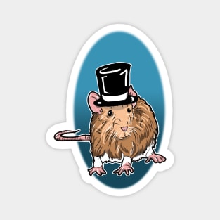 Rat in a Top Hat Magnet