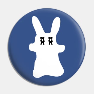 Lapo the Kid White Rabbit Pin