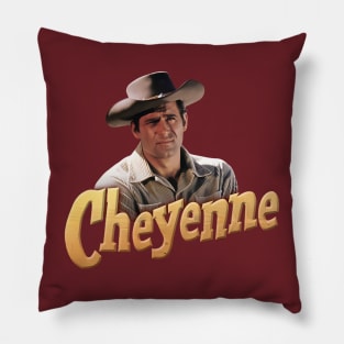 Cheyenne - Clint Walker - 50s Tv Western Pillow