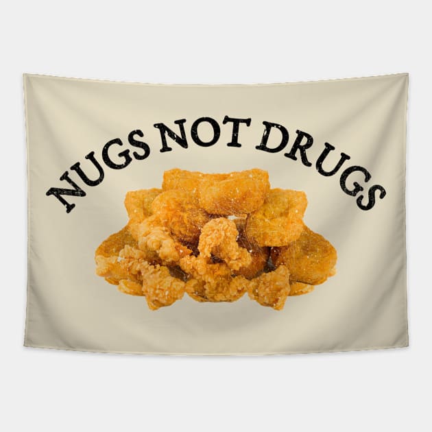 Chicken Nugs Tapestry by Riel