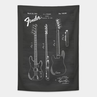 US Patent - Fender Bass Guitar Tapestry