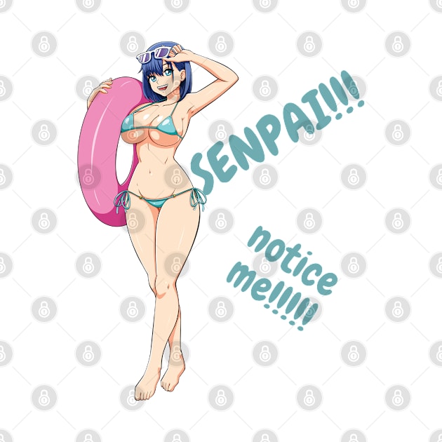 Notice me Senpai by Weird Lines