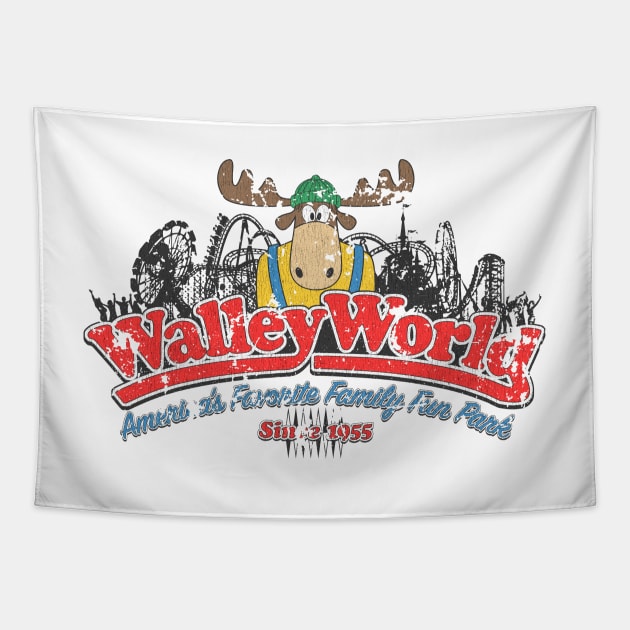 Walley World - Vintage Tapestry by JCD666