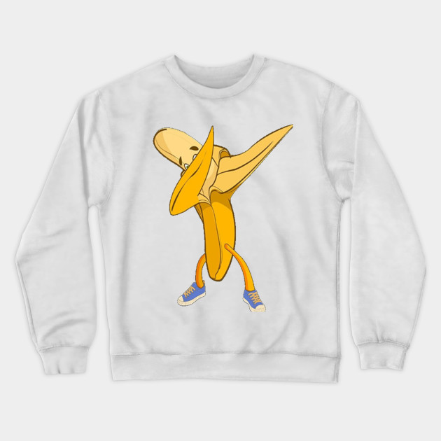 banana yellow sweatshirt